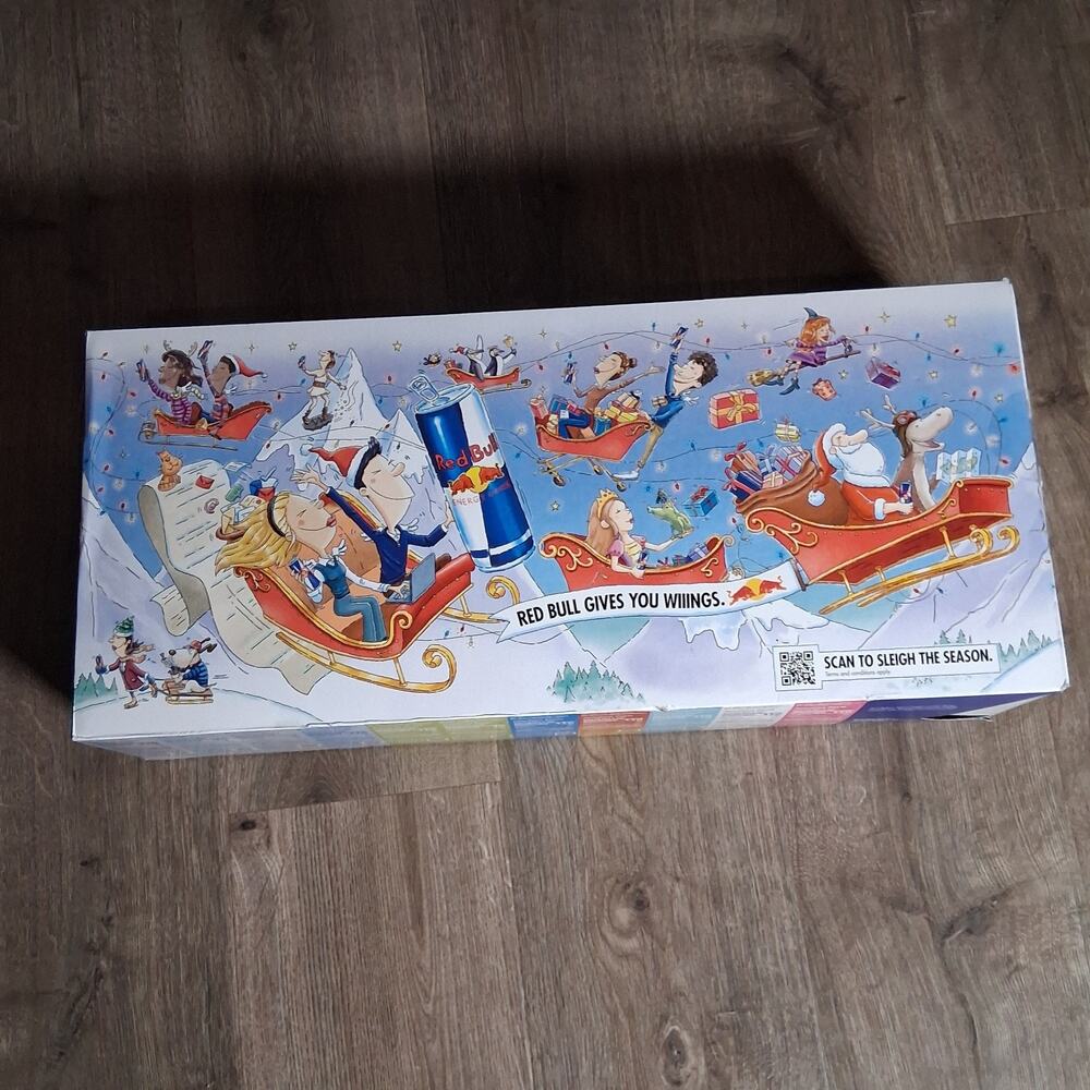 Red Bull Christmas Advent Calendar Box